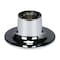 Danco Bath Flange, 212 x 114 in Connection, 1116 in ID, 1532 in OD, Metal, Chrome Plated 80608 - alternate 2
